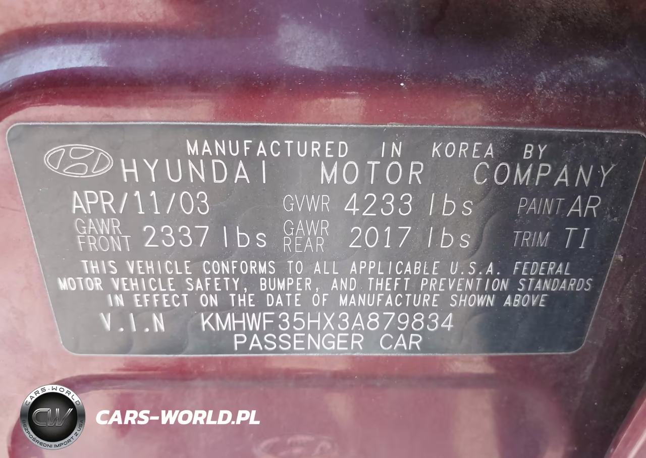 2003 Hyundai Sonata Gls-Lx VIN:KMHWF35HX3A879834 - 9