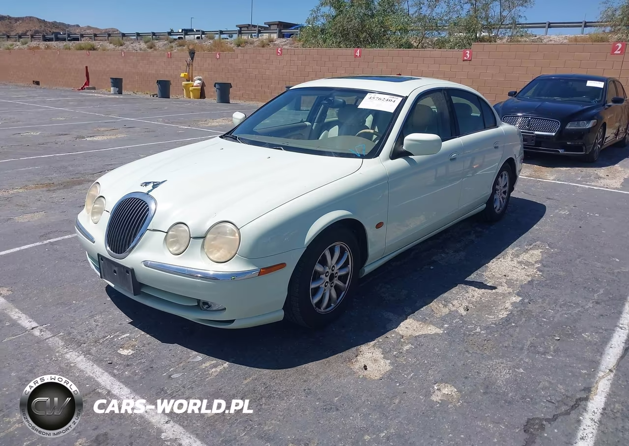 2002 Jaguar S-Type 4.0L V8 VIN:SAJDA01P92GM40353 - 2