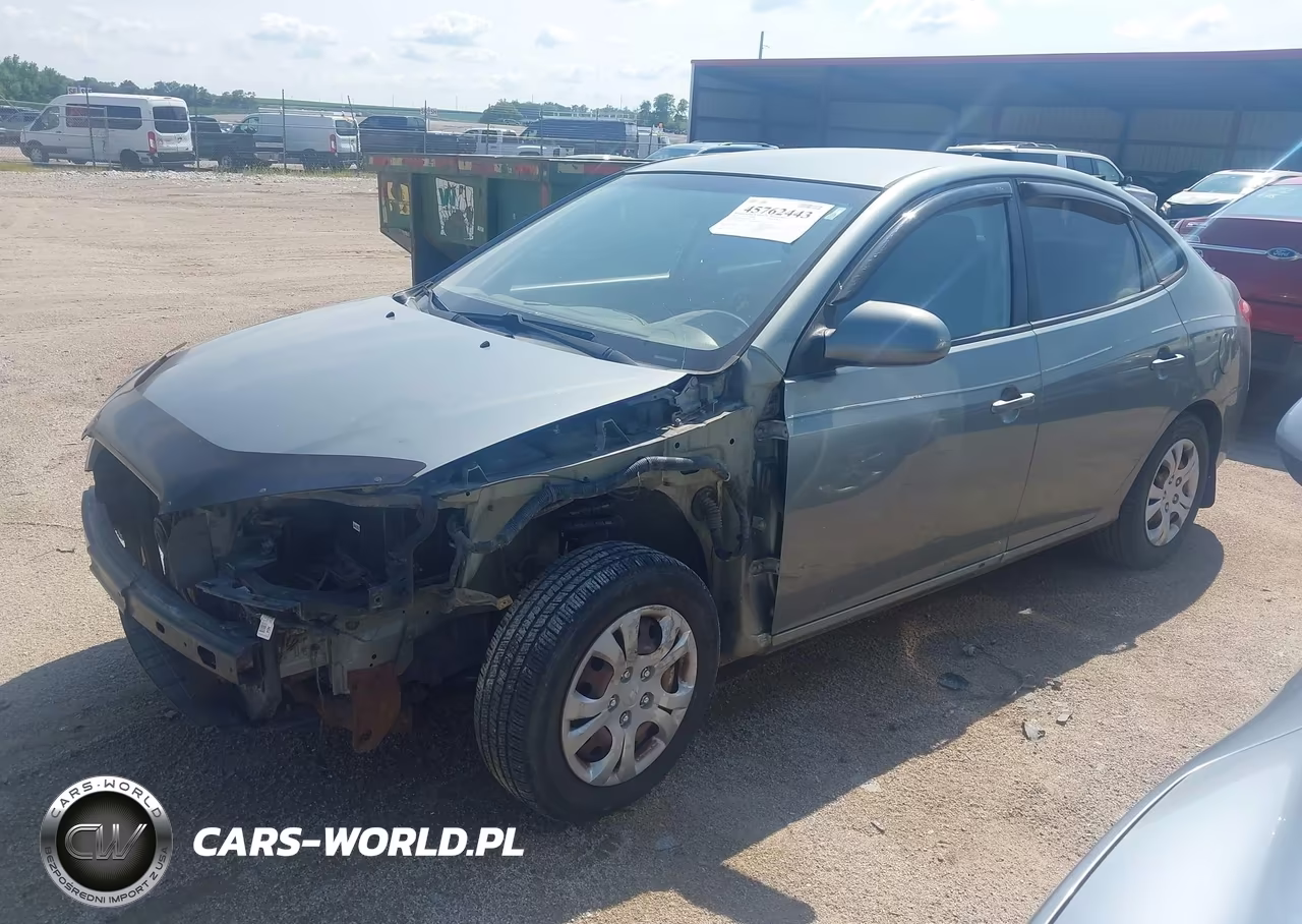 2010 Hyundai Elantra Gls VIN:KMHDU4AD1AU912558 - 2