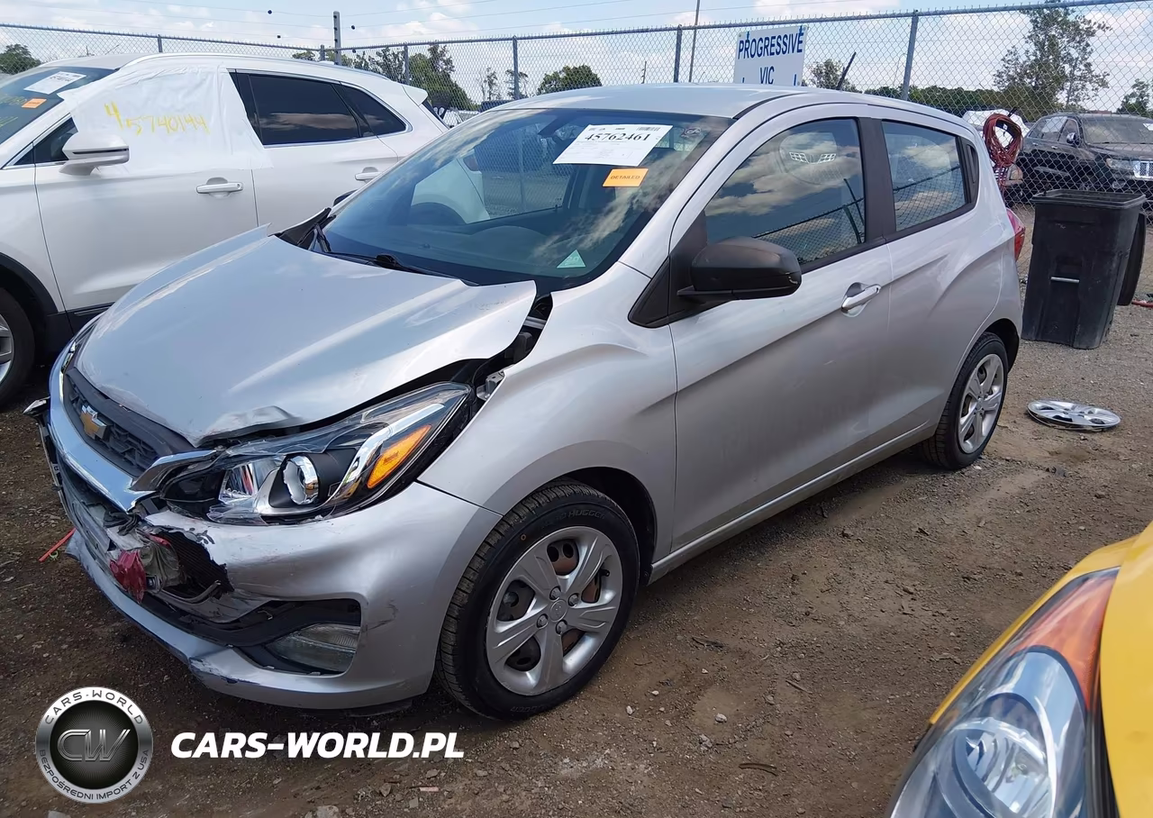 2020 Chevrolet Spark Fwd Ls Automatic VIN:KL8CB6SA2LC416773 - 2