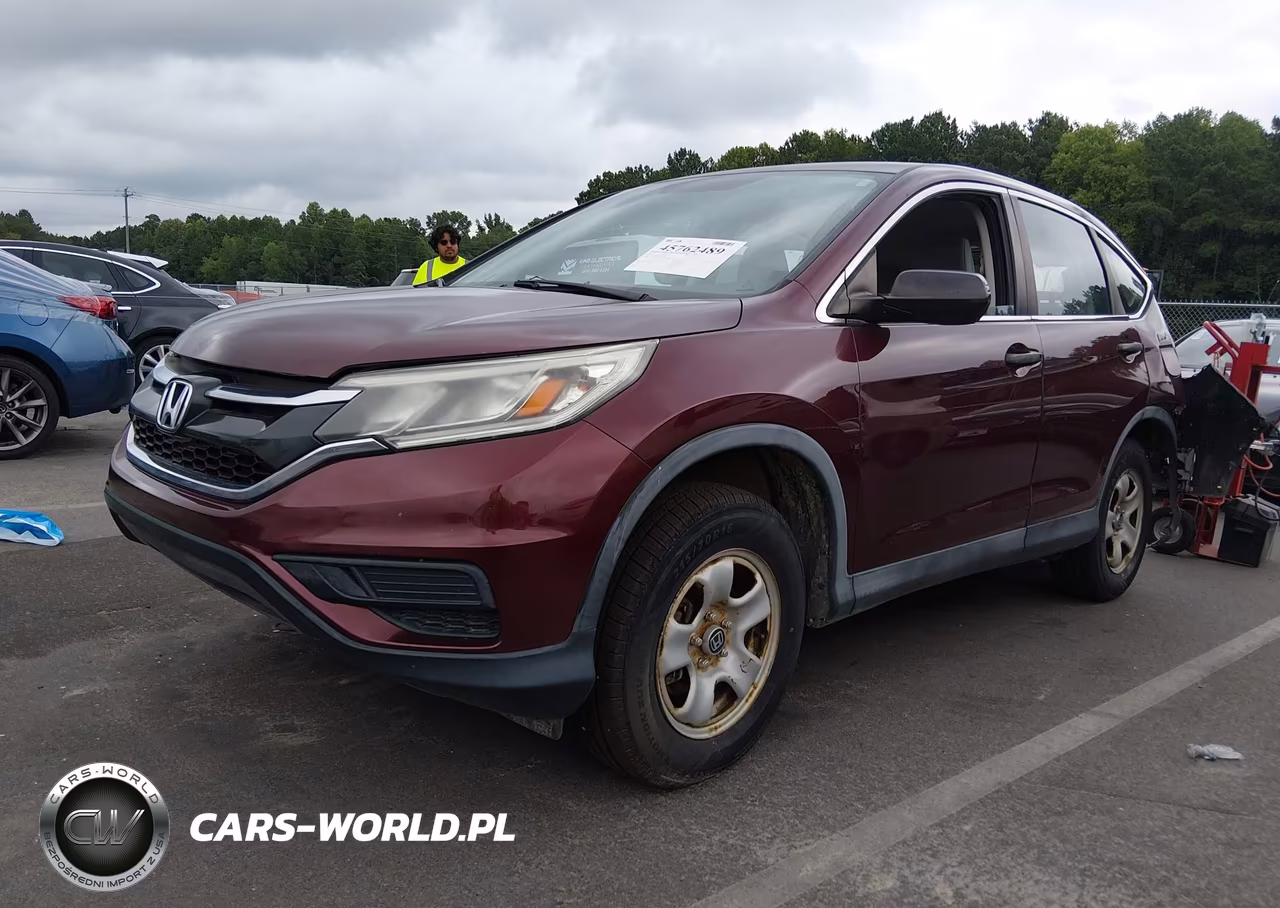 2015 Honda Cr-V Lx VIN:5J6RM4H36FL128519 - 2