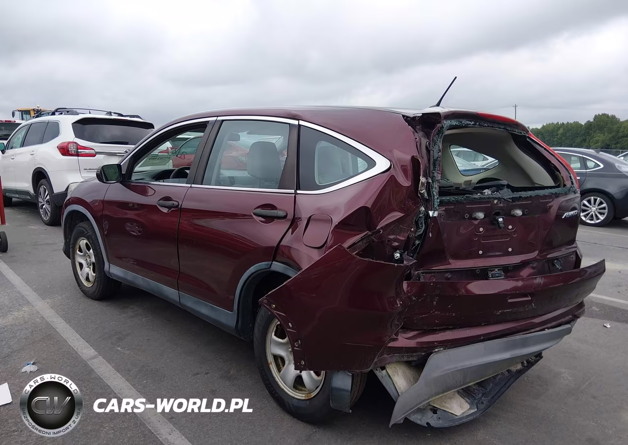 2015 Honda Cr-V Lx VIN:5J6RM4H36FL128519 - 3