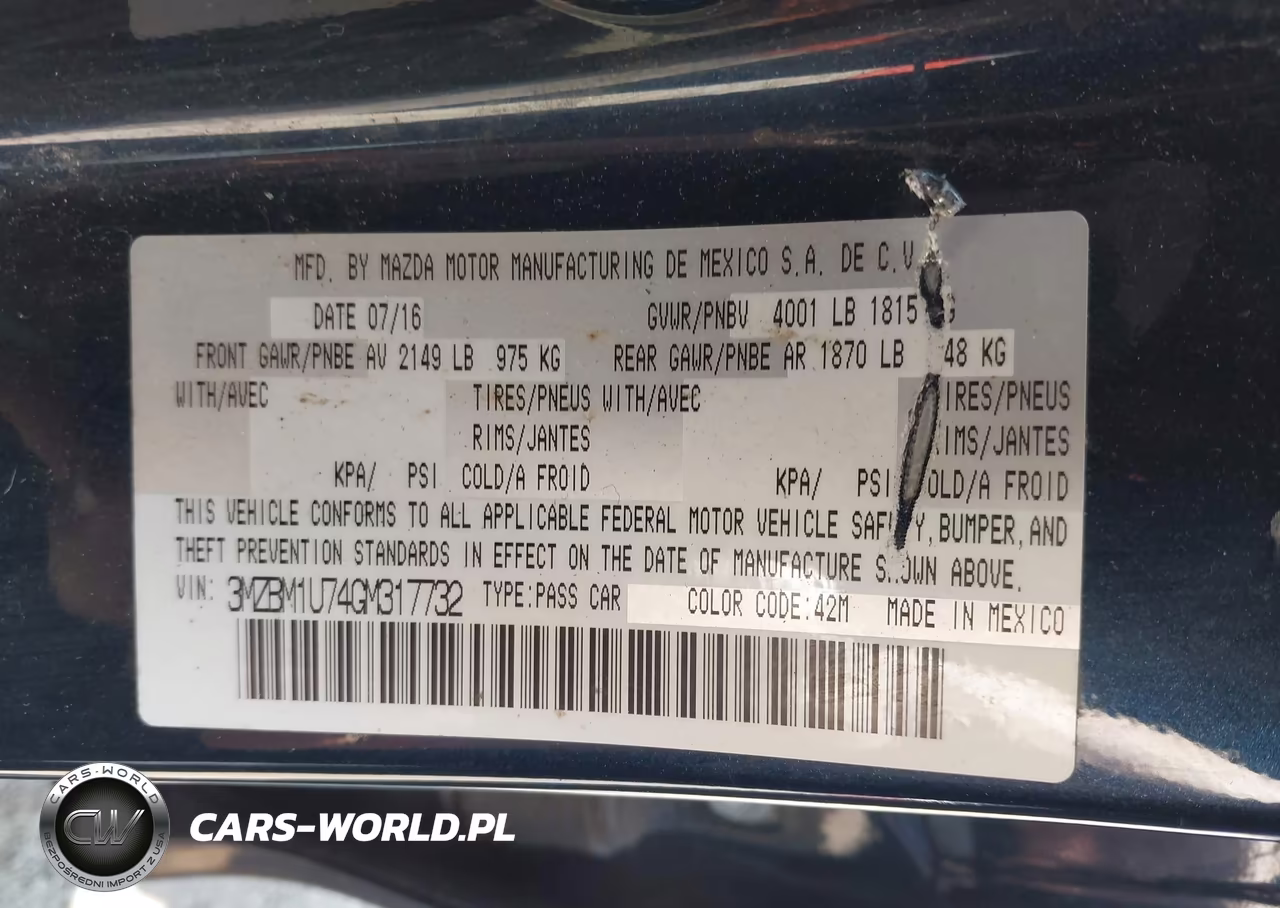 2016 Mazda Mazda3 I Sport VIN:3MZBM1U74GM317732 - 9