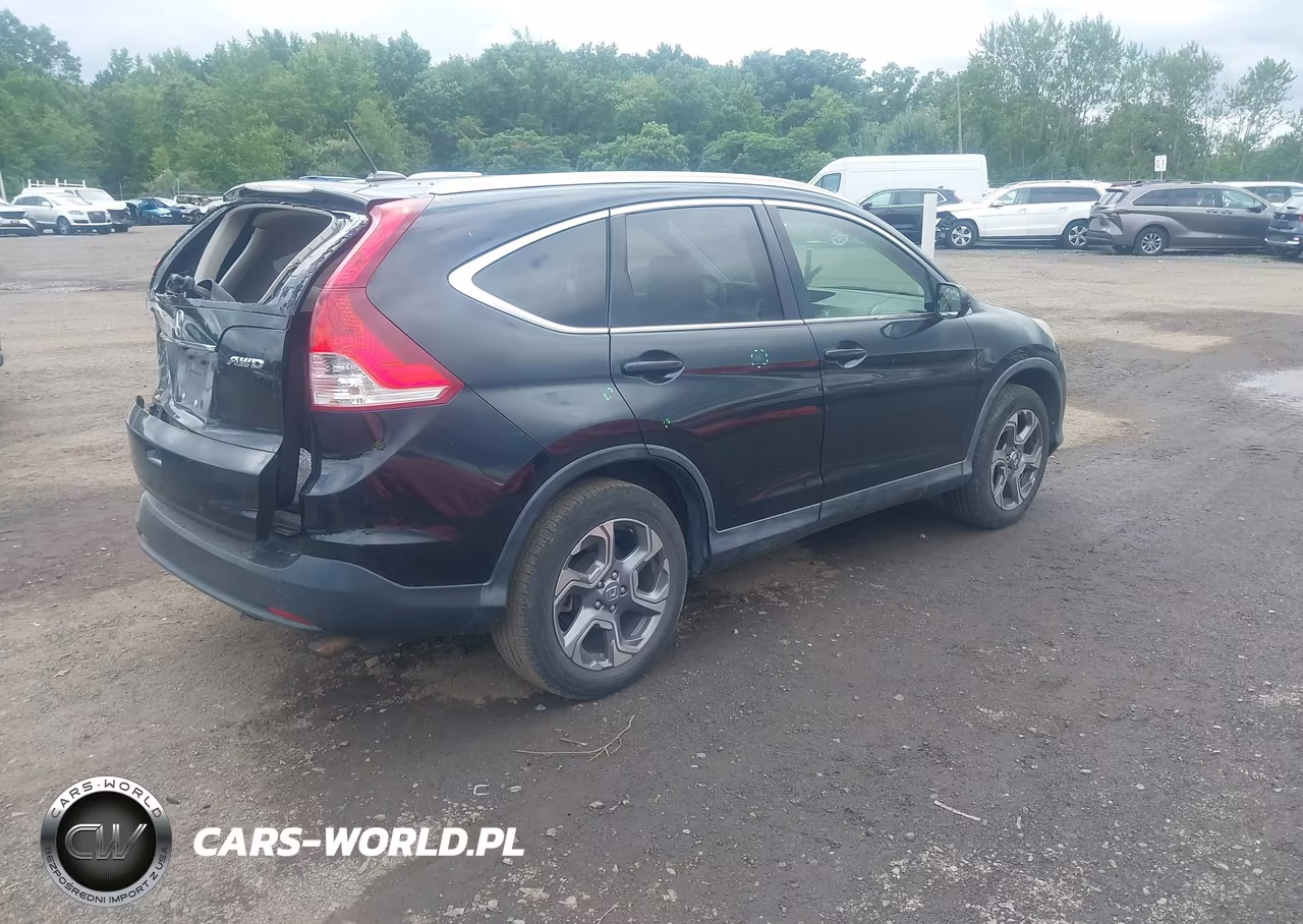 2012 Honda Cr-V Ex-L VIN:JHLRM4H79CC008916 - 4