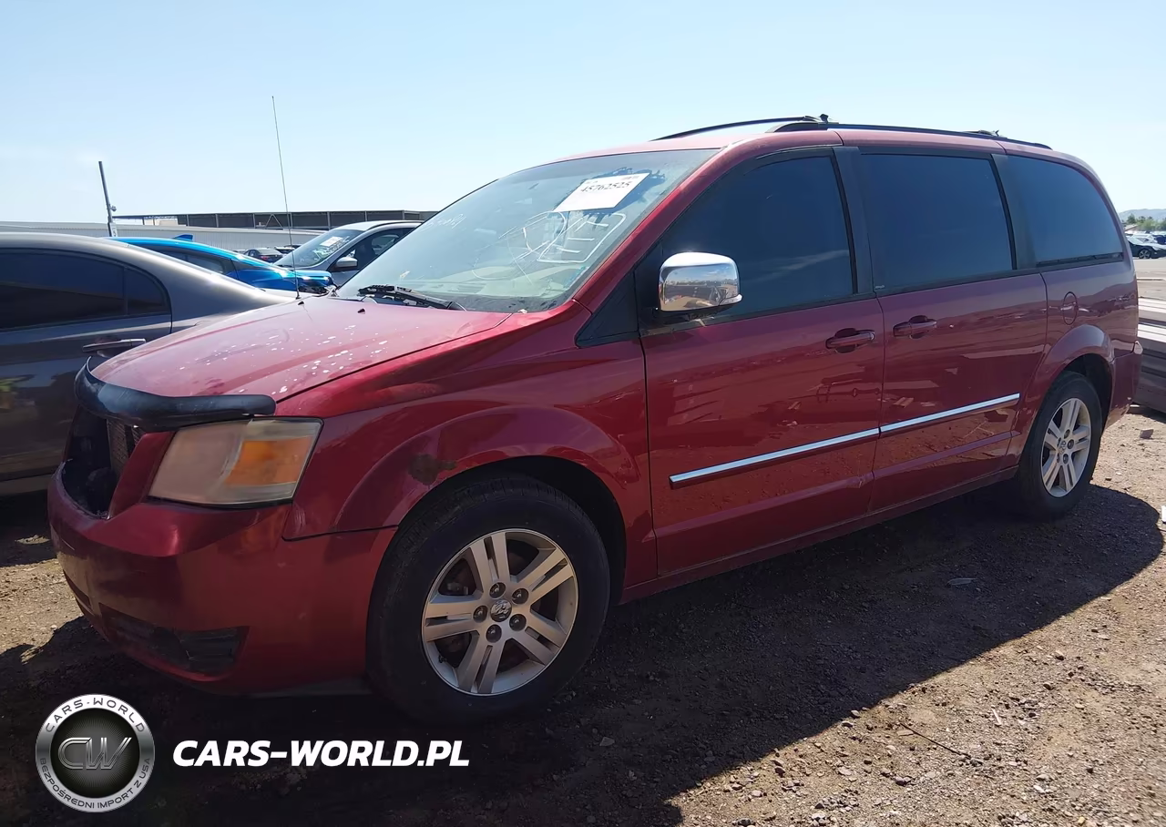 2008 Dodge Grand Caravan Sxt VIN:2D8HN54X18R140585 - 2