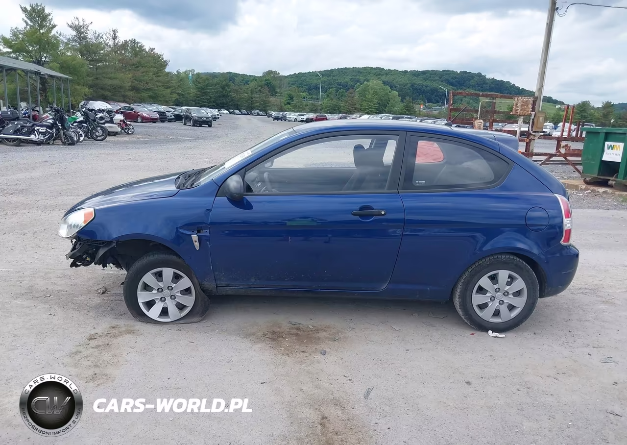 2010 Hyundai Accent Blue VIN:KMHCM3AC3AU165414 - 14