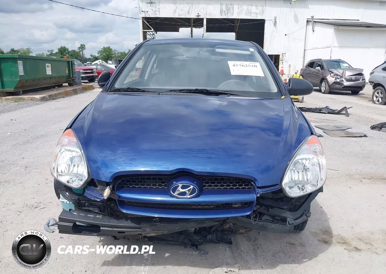 2010 Hyundai Accent Blue VIN:KMHCM3AC3AU165414 - 6