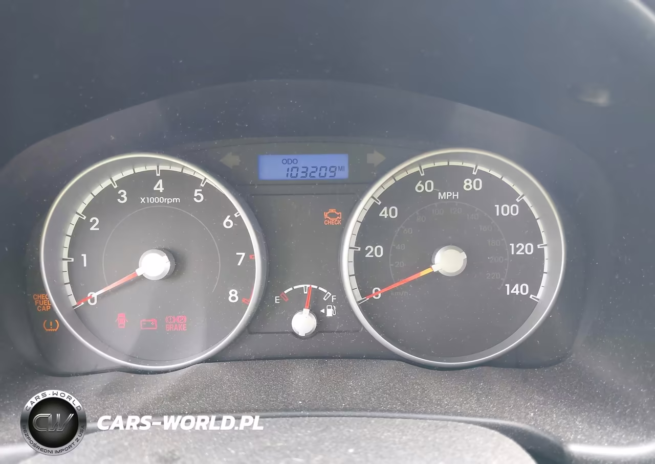 2010 Hyundai Accent Blue VIN:KMHCM3AC3AU165414 - 7
