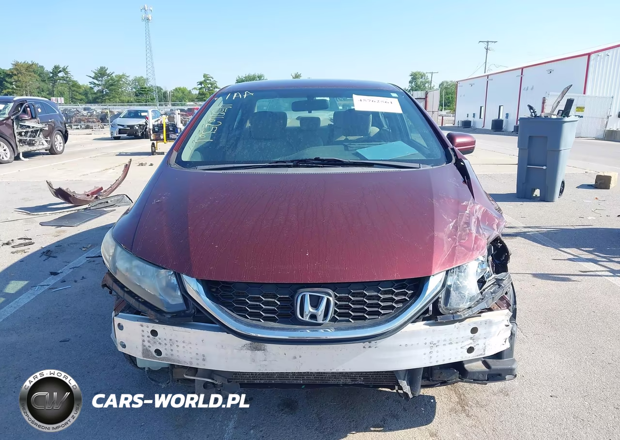 2014 Honda Civic Lx VIN:19XFB2F53EE022818 - 12
