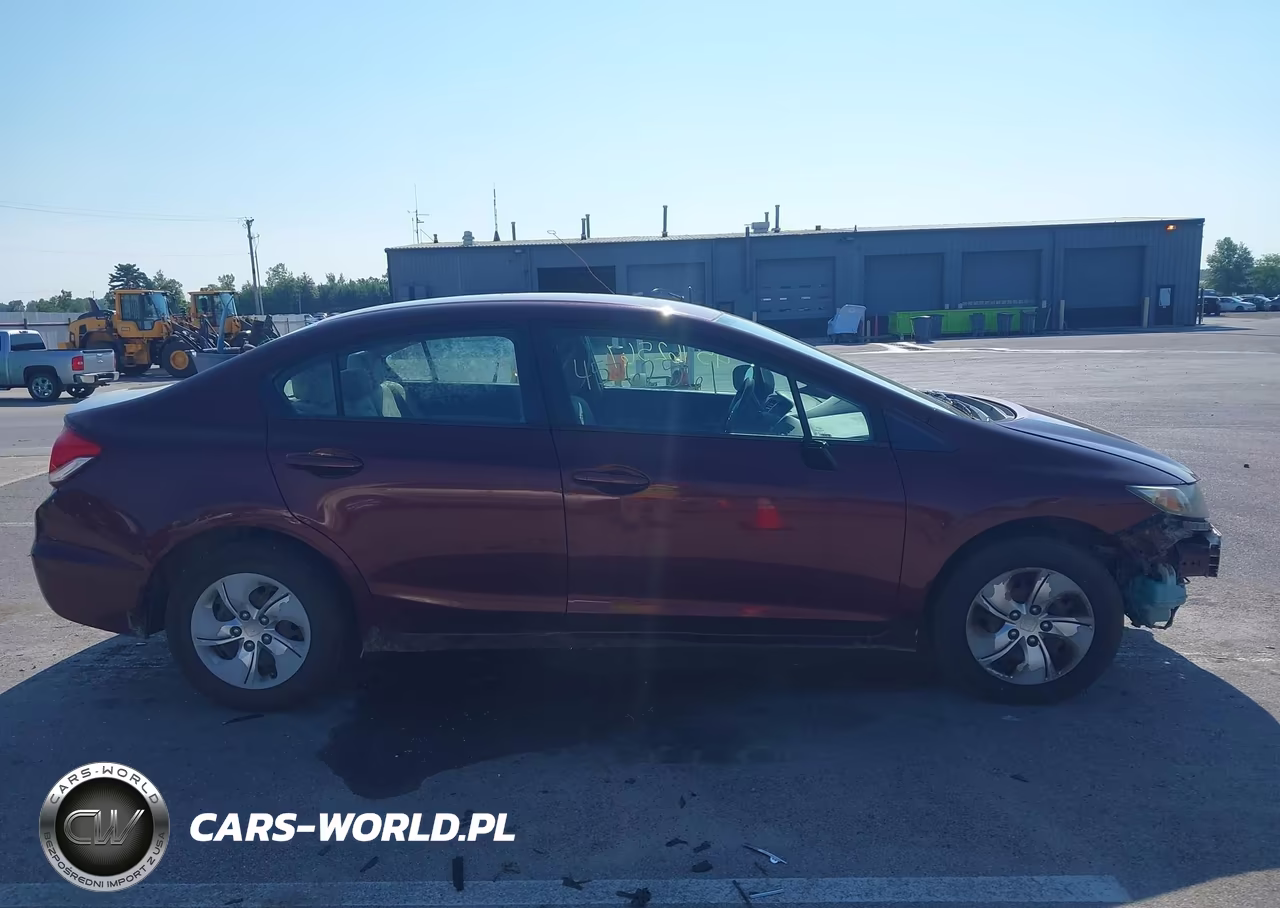 2014 Honda Civic Lx VIN:19XFB2F53EE022818 - 13