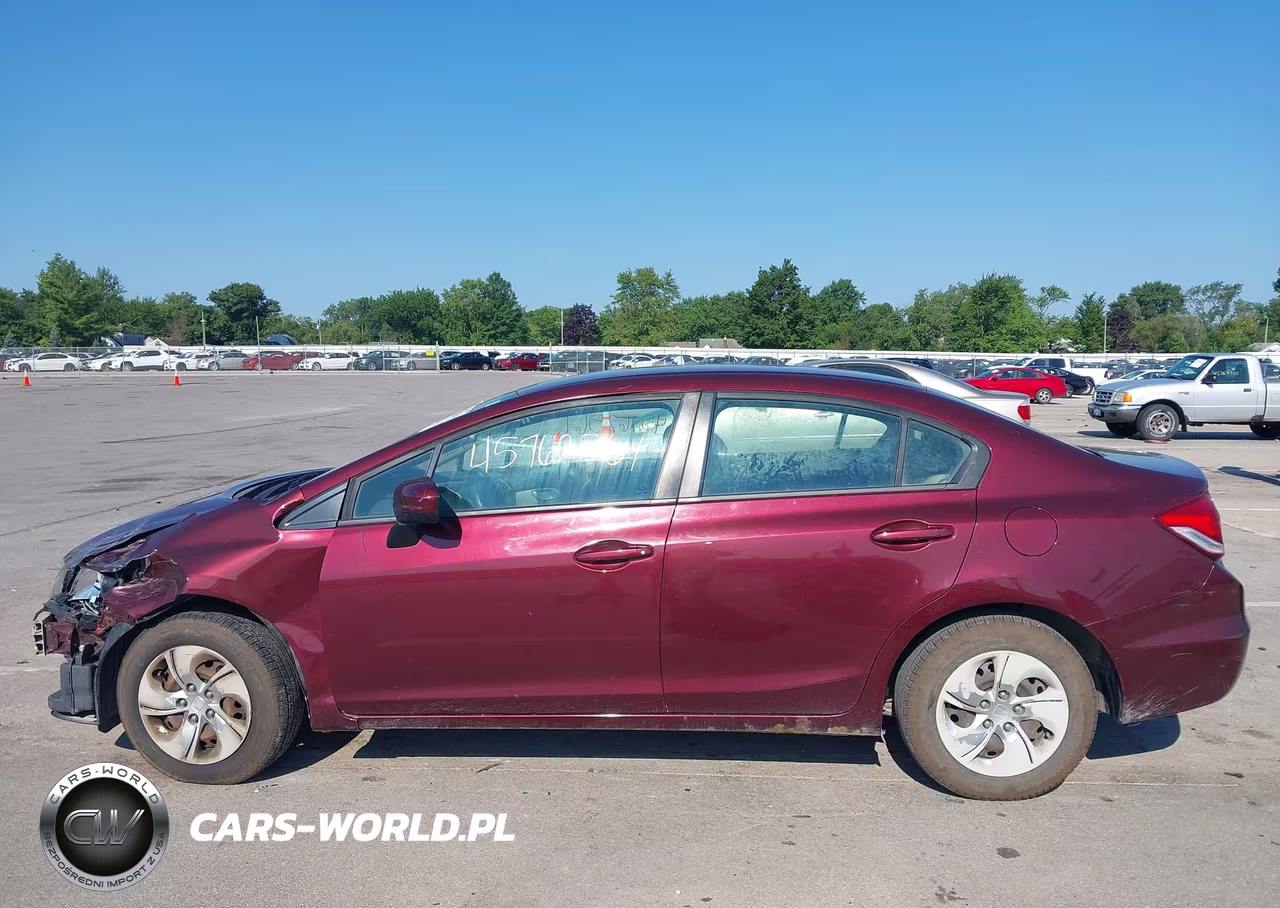 2014 Honda Civic Lx VIN:19XFB2F53EE022818 - 14