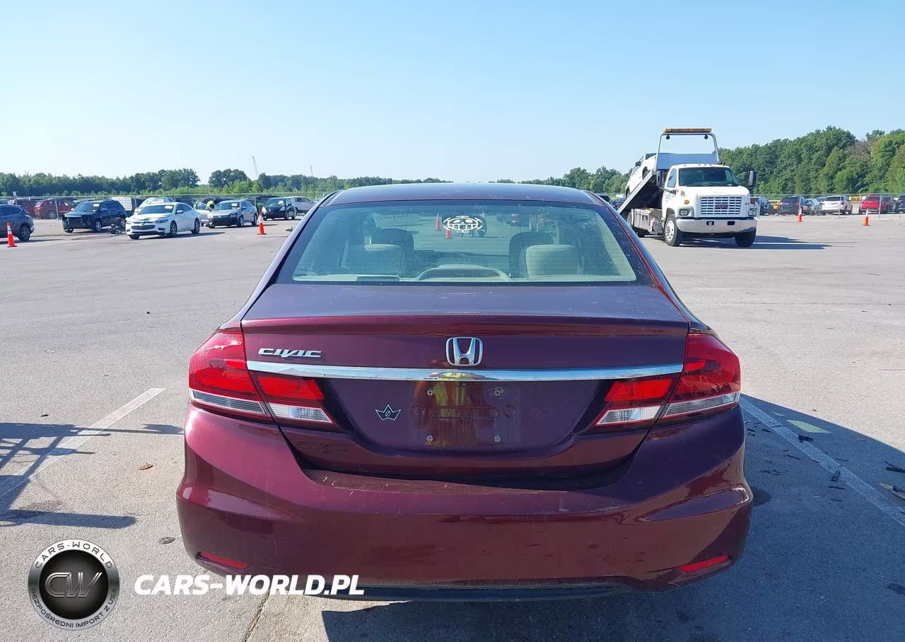 2014 Honda Civic Lx VIN:19XFB2F53EE022818 - 16