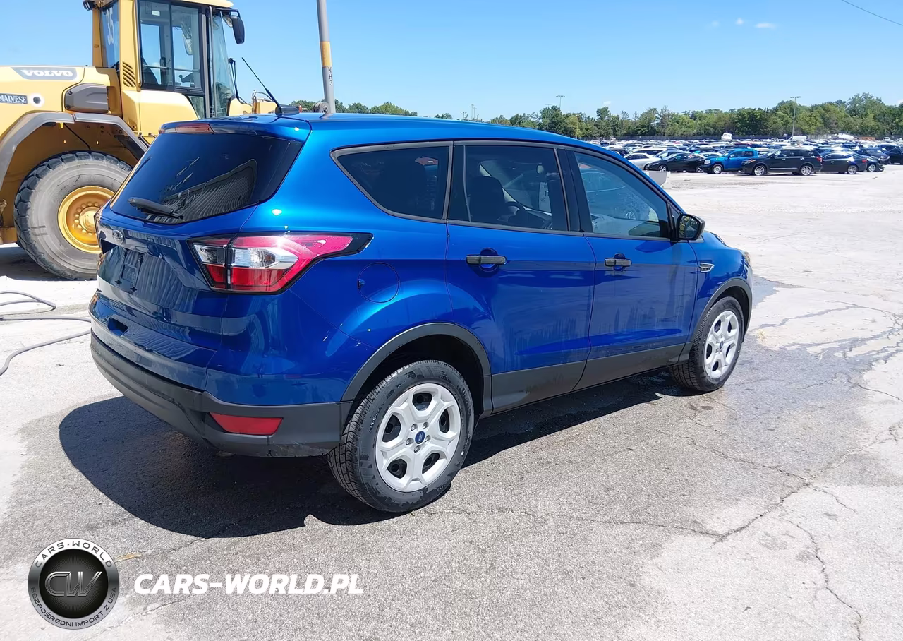2018 Ford Escape S VIN:1FMCU0F72JUD08377 - 4