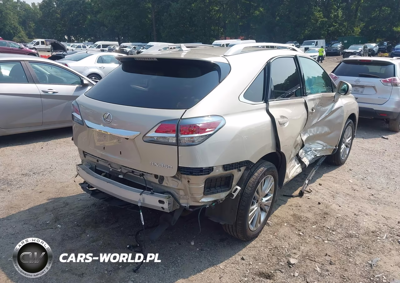 2013 Lexus Rx 350 VIN:2T2ZK1BA9DC089202 - 4