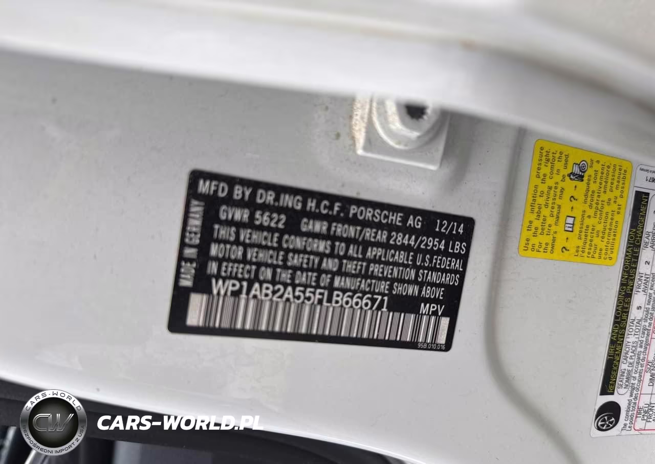 2015 Porsche Macan S VIN:WP1AB2A55FLB66671 - 9