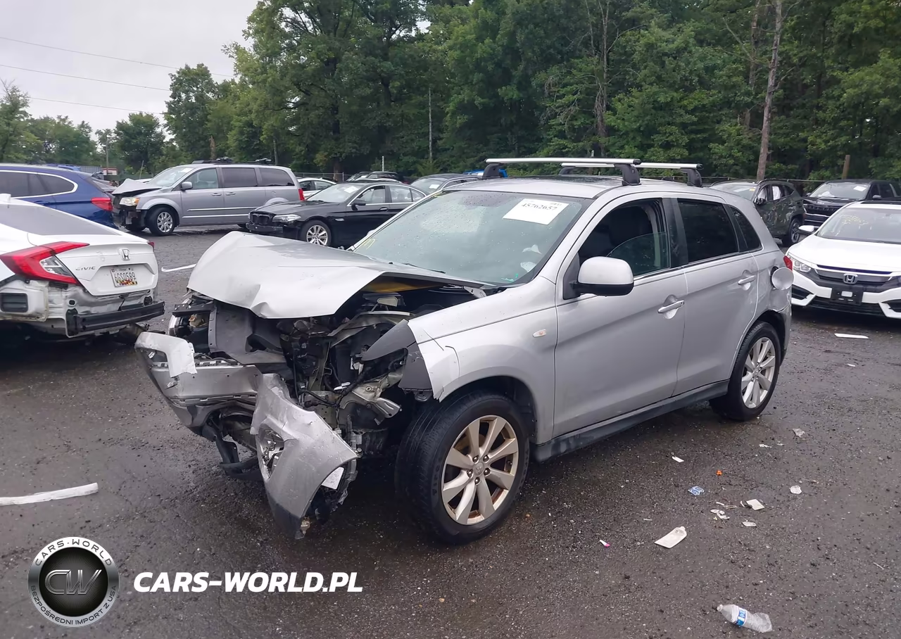 2013 Mitsubishi Outlander Sport Se VIN:4A4AR4AU0DE010662 - 2
