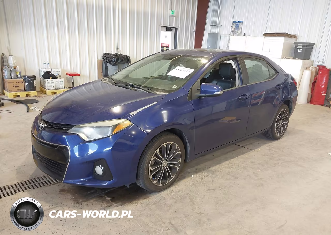 2015 Toyota Corolla S Plus VIN:5YFBURHE7FP225404 - 2