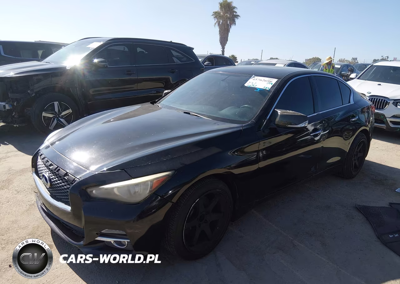 2015 Infiniti Q50 VIN:JN1BV7AP4FM351576 - 2