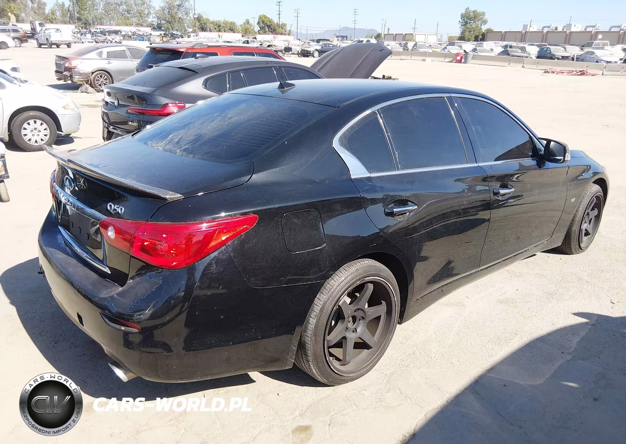 2015 Infiniti Q50 VIN:JN1BV7AP4FM351576 - 4