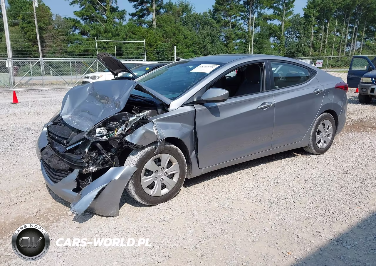 2016 Hyundai Elantra Se VIN:5NPDH4AE9GH664144 - 2