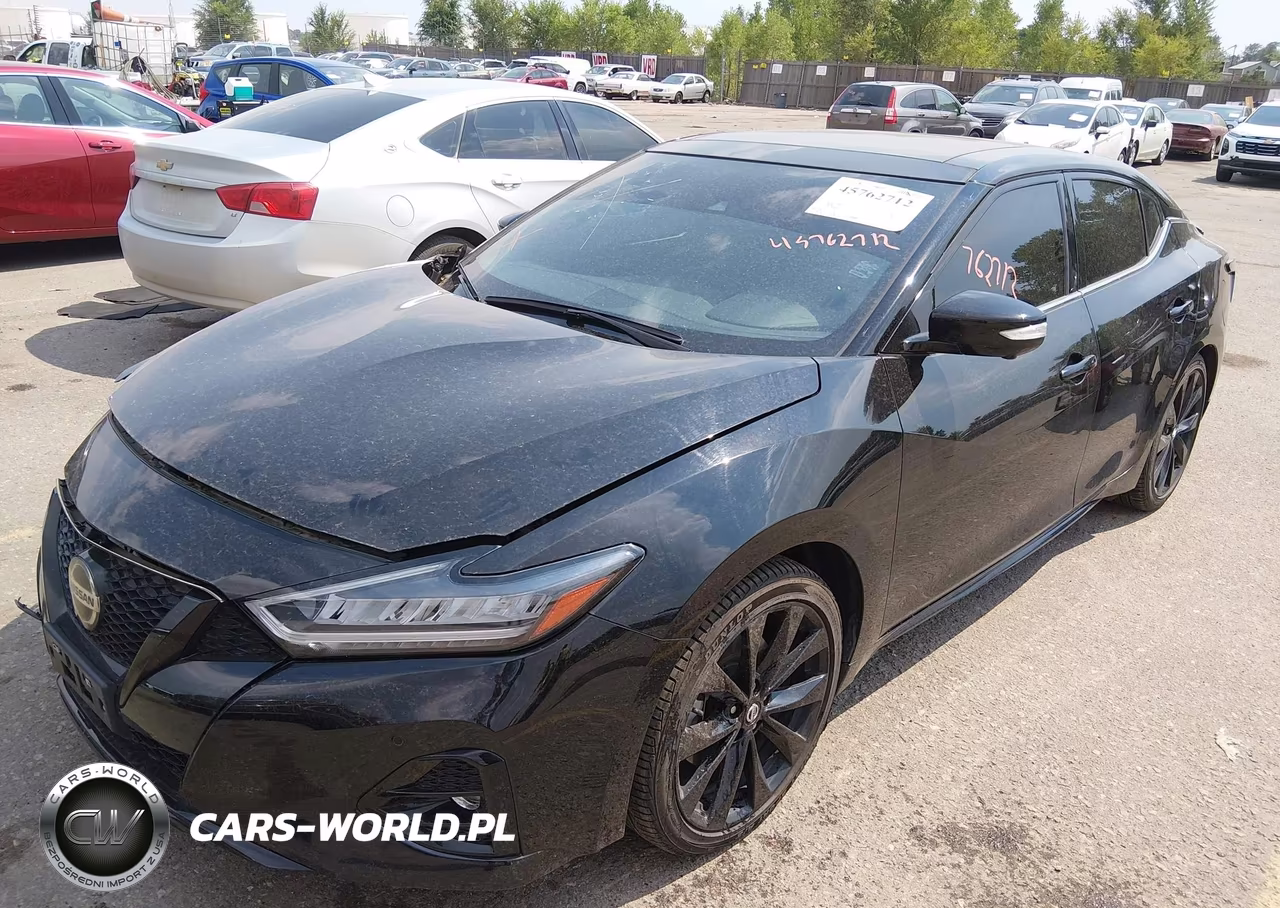 2022 Nissan Maxima Sr Xtronic Cvt VIN:1N4AA6EV3NC508452 - 2