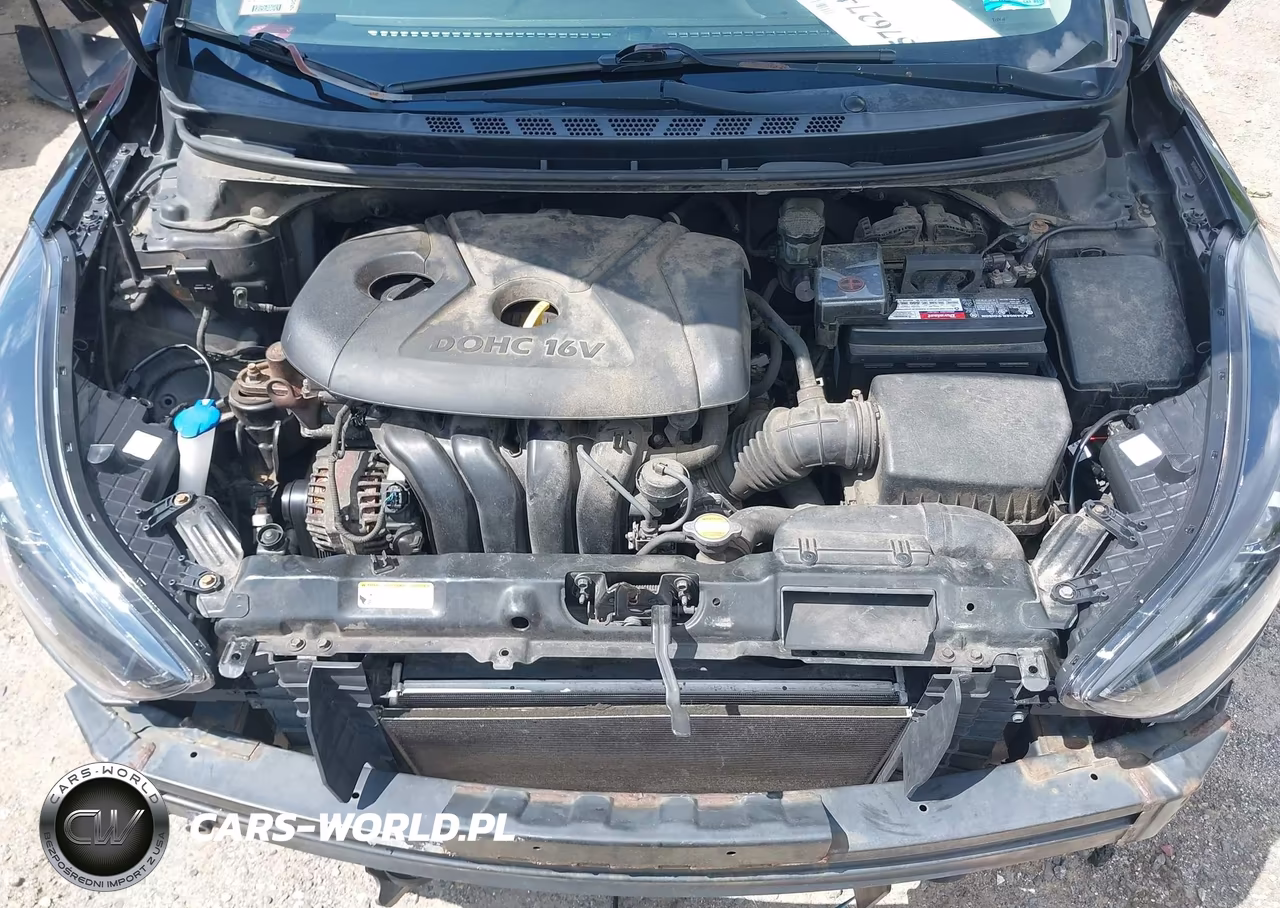 2013 Hyundai Elantra Gls VIN:5NPDH4AEXDH160195 - 10