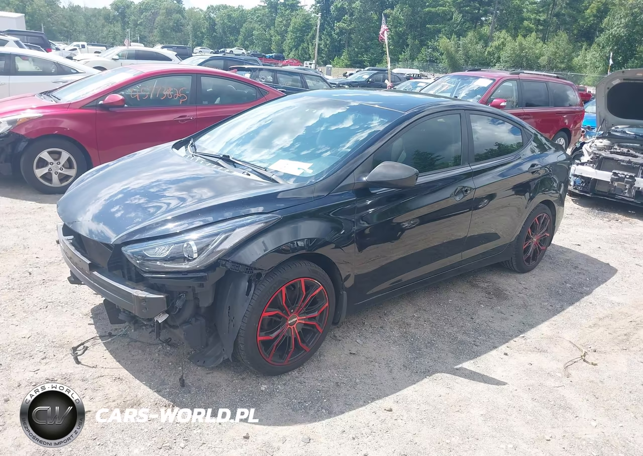 2013 Hyundai Elantra Gls VIN:5NPDH4AEXDH160195 - 2