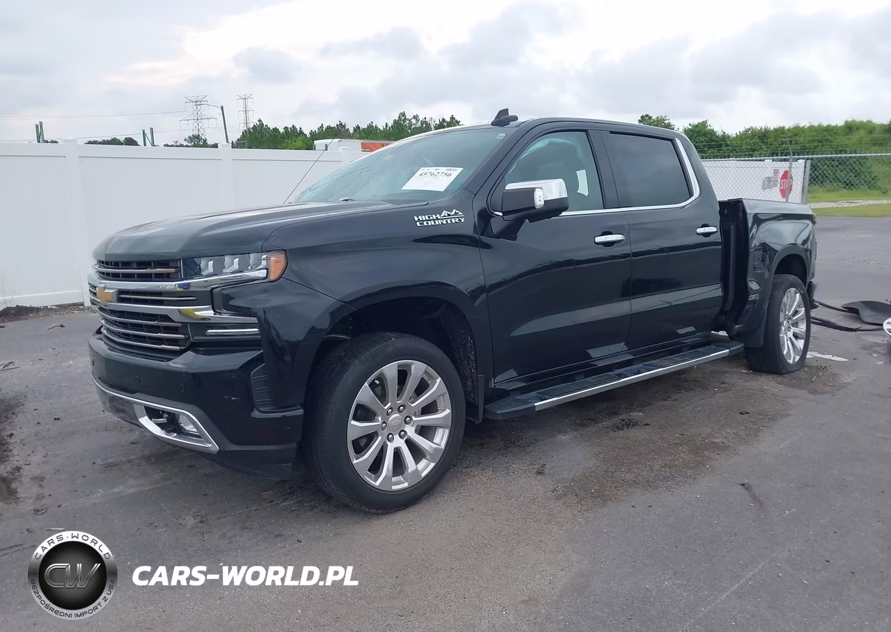 2022 Chevrolet Silverado 1500 Ltd 2Wd Short Bed High Country VIN:1GCPWFEDXNZ153371 - 2