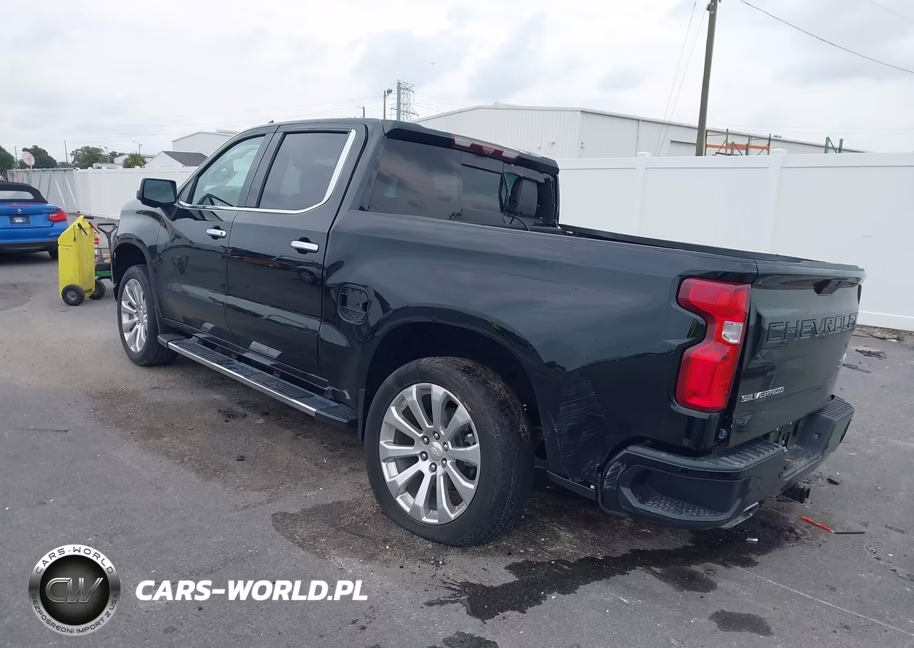 2022 Chevrolet Silverado 1500 Ltd 2Wd Short Bed High Country VIN:1GCPWFEDXNZ153371 - 3