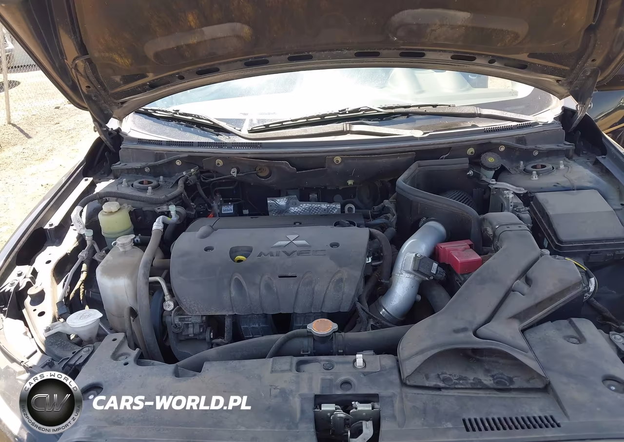 2010 Mitsubishi Lancer Es VIN:JA32U2FU1AU033813 - 10