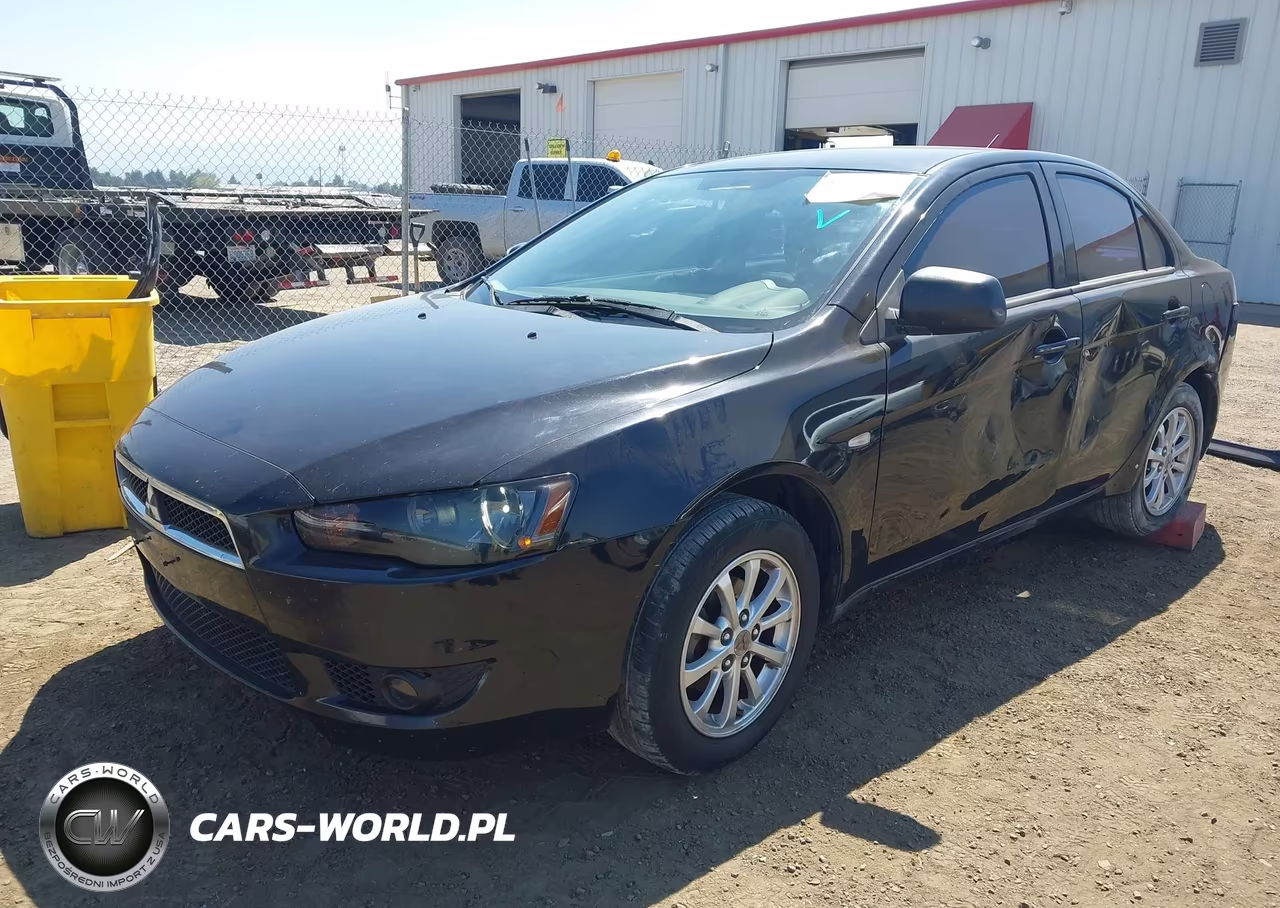 2010 Mitsubishi Lancer Es VIN:JA32U2FU1AU033813 - 2
