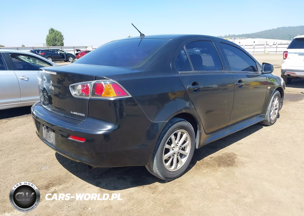 2010 Mitsubishi Lancer Es VIN:JA32U2FU1AU033813 - 4