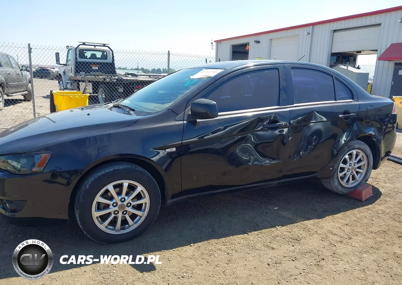 2010 Mitsubishi Lancer Es VIN:JA32U2FU1AU033813 - 6
