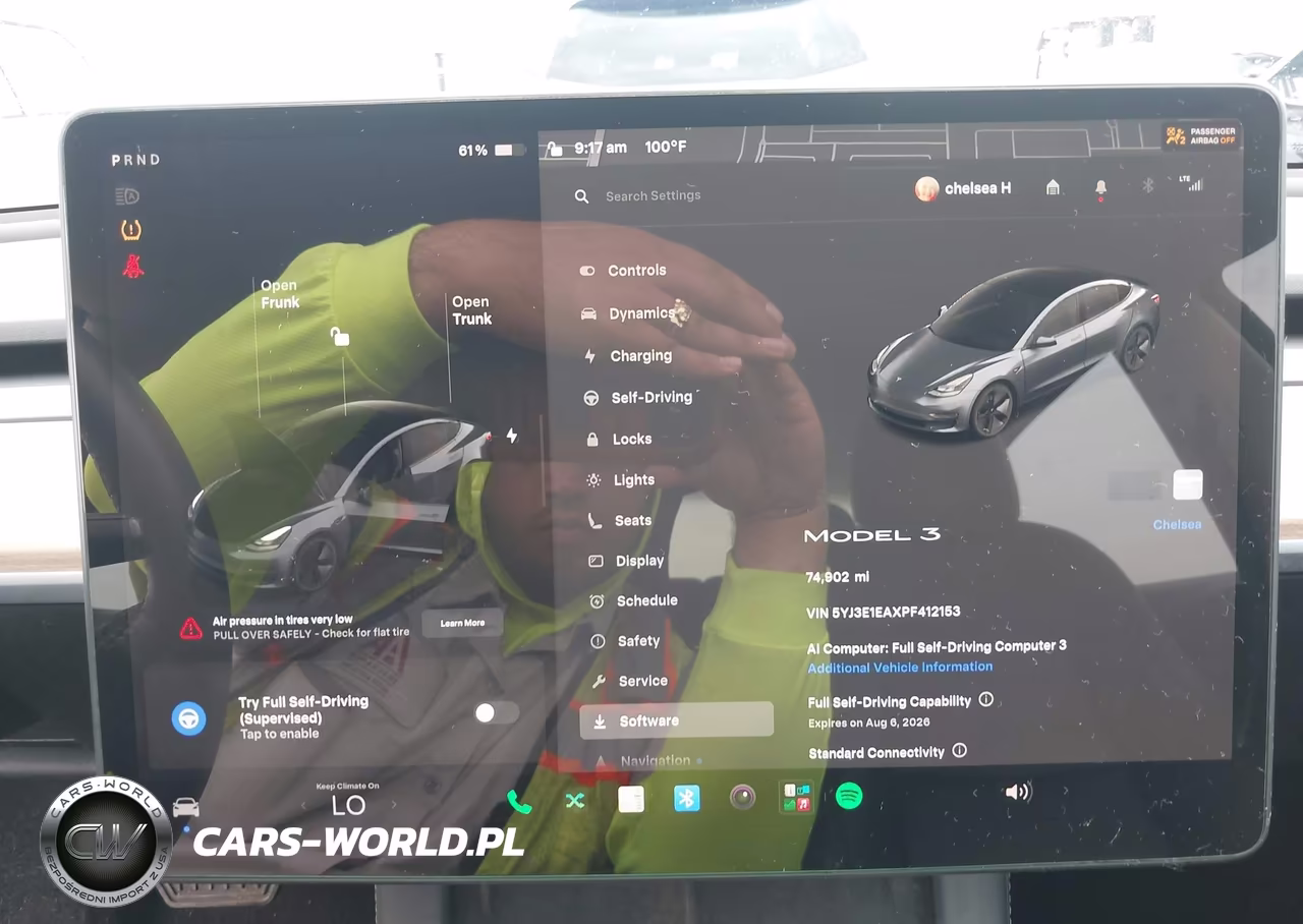 2023 Tesla Model 3 Rear-Wheel Drive VIN:5YJ3E1EAXPF412153 - 19