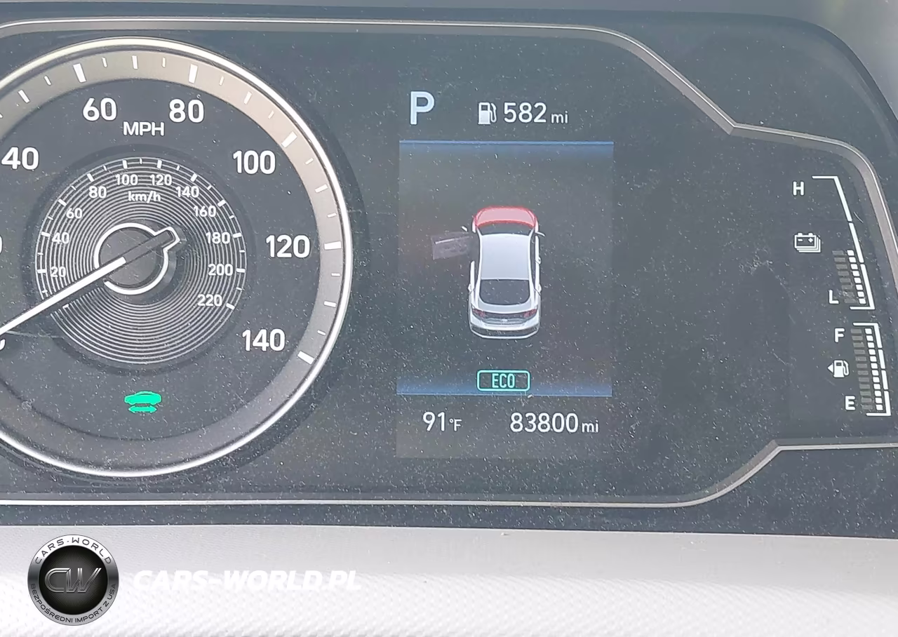 2020 Hyundai Ioniq Hybrid Blue VIN:KMHC65LC1LU231108 - 15