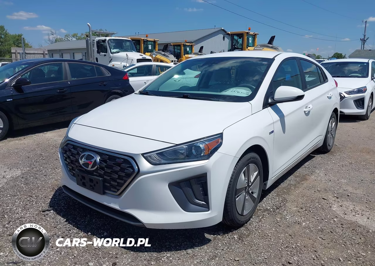 2020 Hyundai Ioniq Hybrid Blue VIN:KMHC65LC1LU231108 - 2
