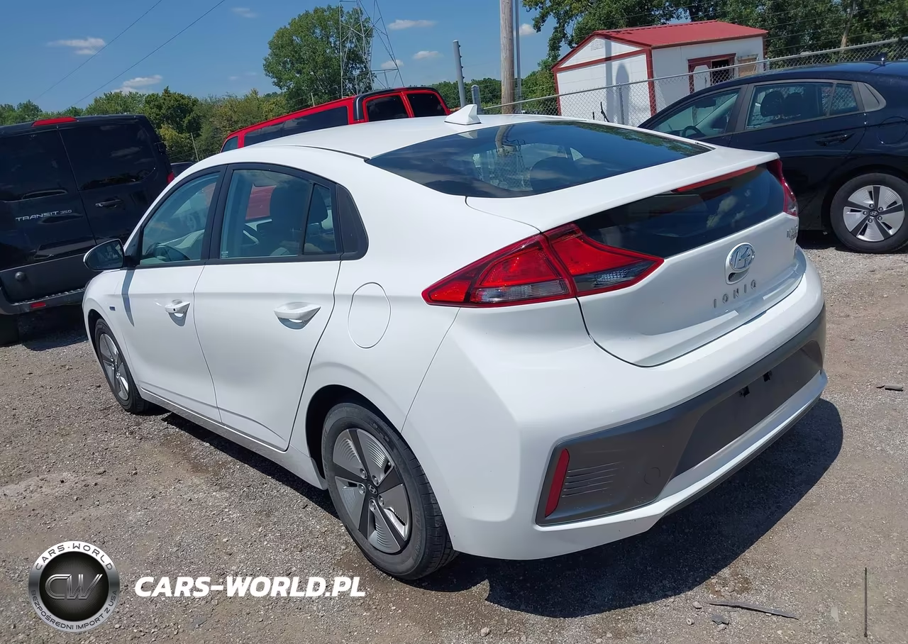2020 Hyundai Ioniq Hybrid Blue VIN:KMHC65LC1LU231108 - 3