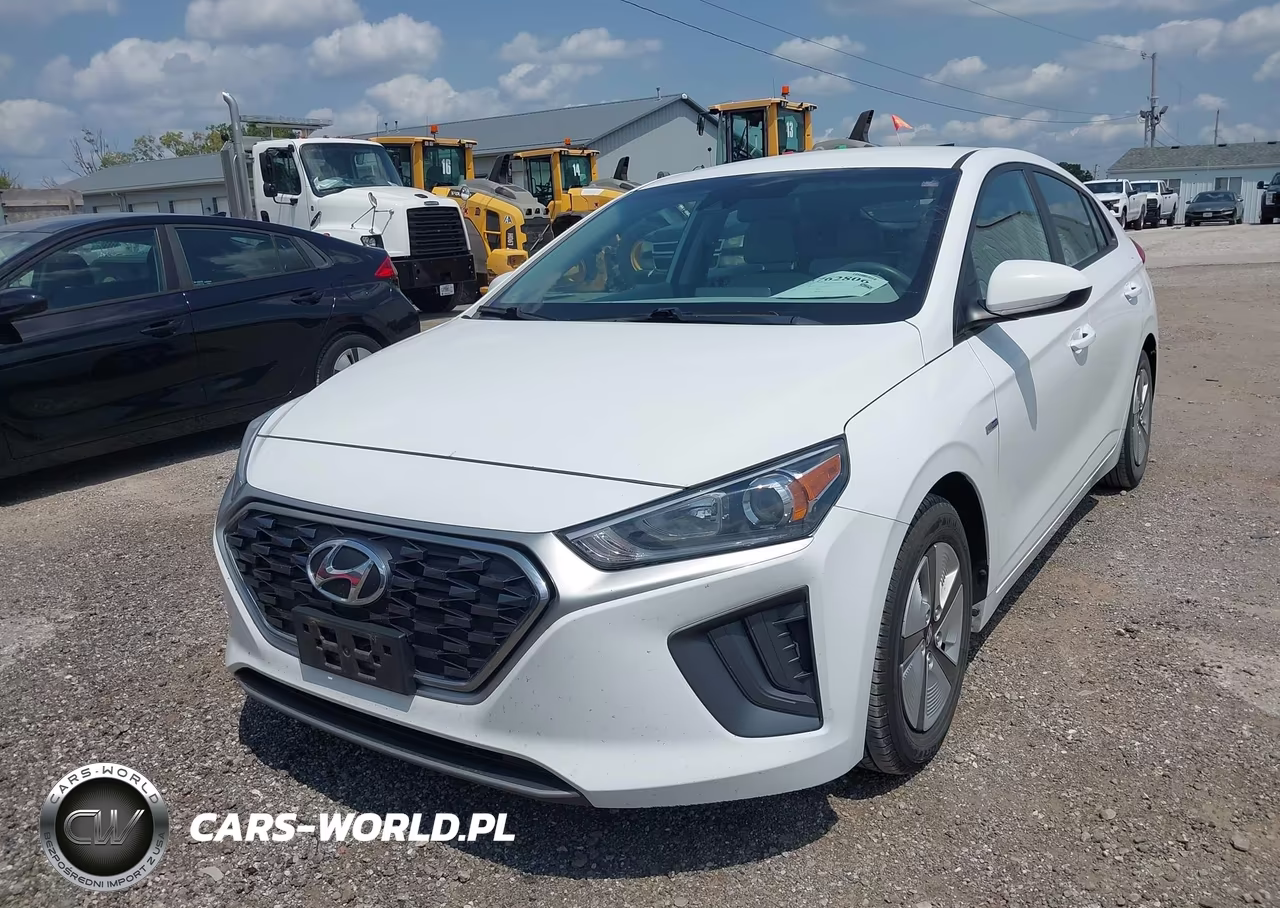 2020 Hyundai Ioniq Hybrid Blue VIN:KMHC65LC1LU231108 - 6