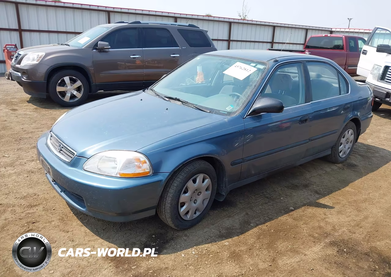1998 Honda Civic Lx VIN:2HGEJ6672WH533886 - 2