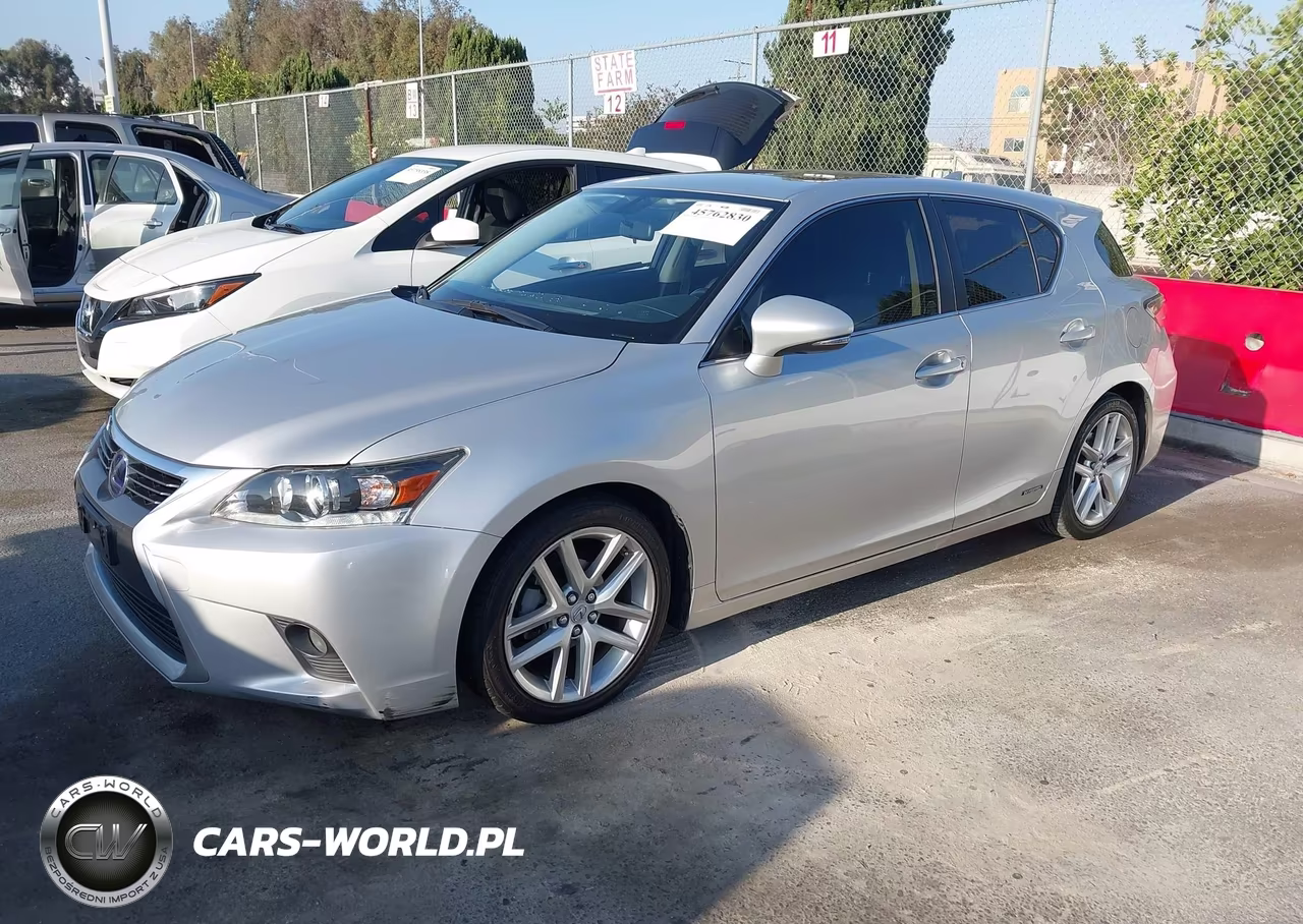 2015 Lexus Ct 200H VIN:JTHKD5BH1F2215301 - 2