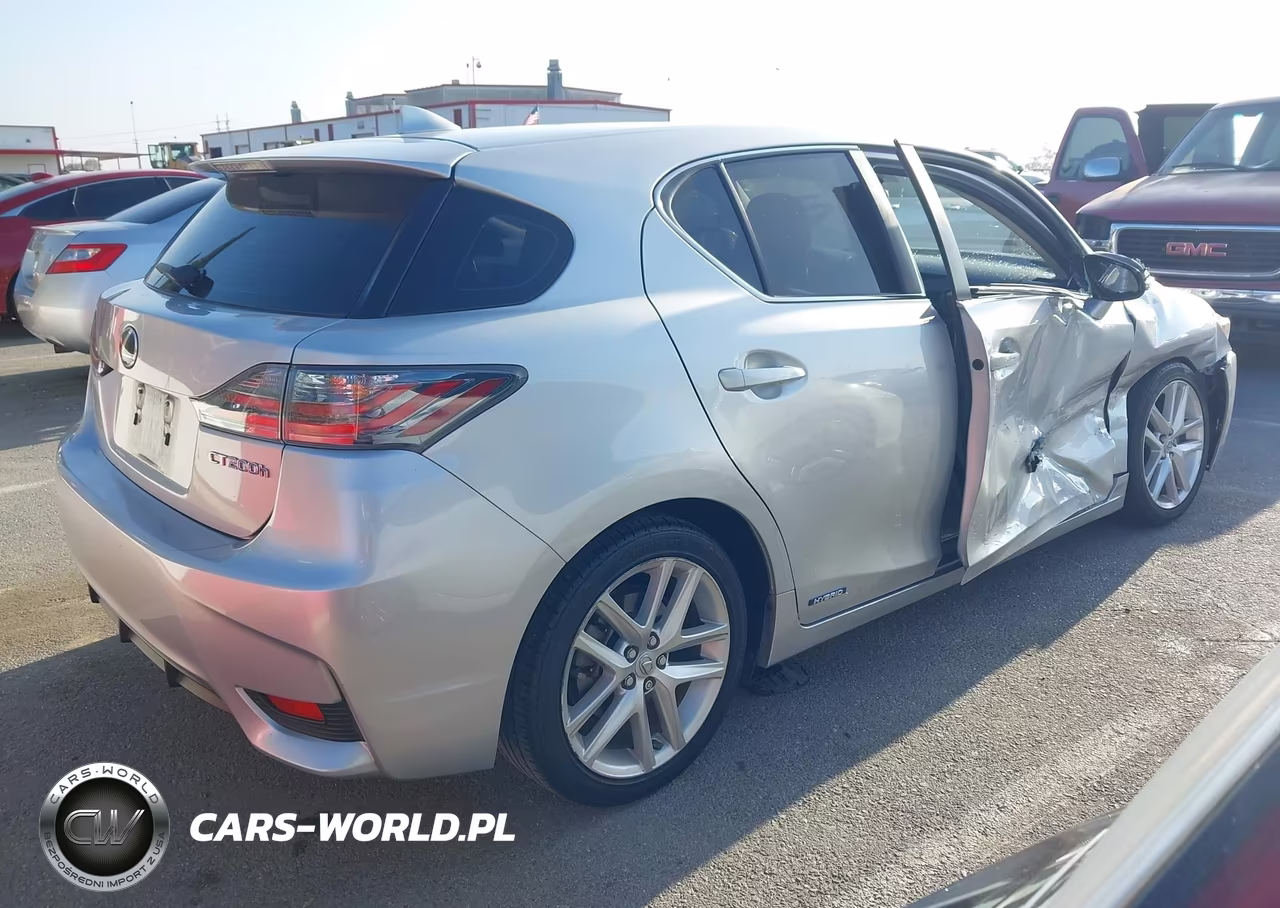 2015 Lexus Ct 200H VIN:JTHKD5BH1F2215301 - 4