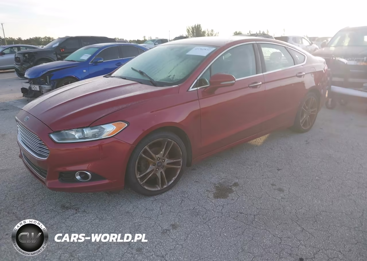 2014 Ford Fusion Titanium VIN:3FA6P0K95ER175715 - 2