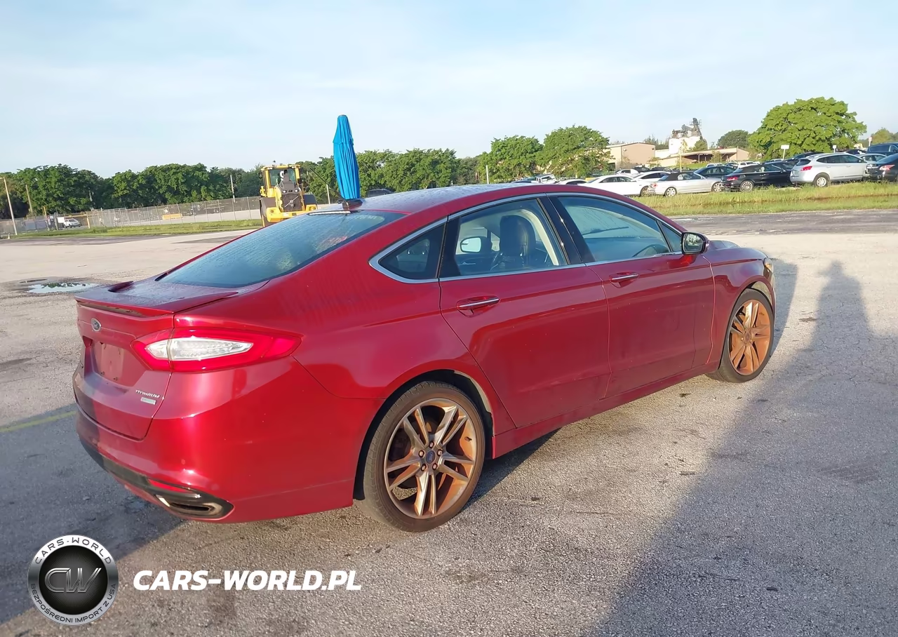 2014 Ford Fusion Titanium VIN:3FA6P0K95ER175715 - 4