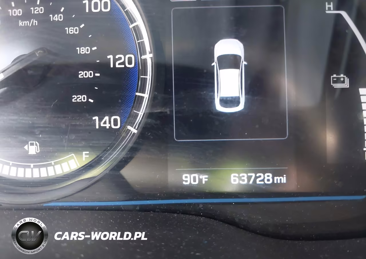 2018 Hyundai Ioniq Hybrid Blue VIN:KMHC65LC0JU075477 - 15