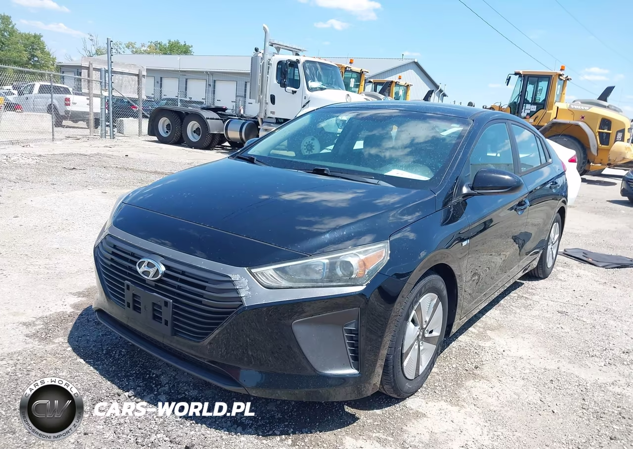 2018 Hyundai Ioniq Hybrid Blue VIN:KMHC65LC0JU075477 - 2