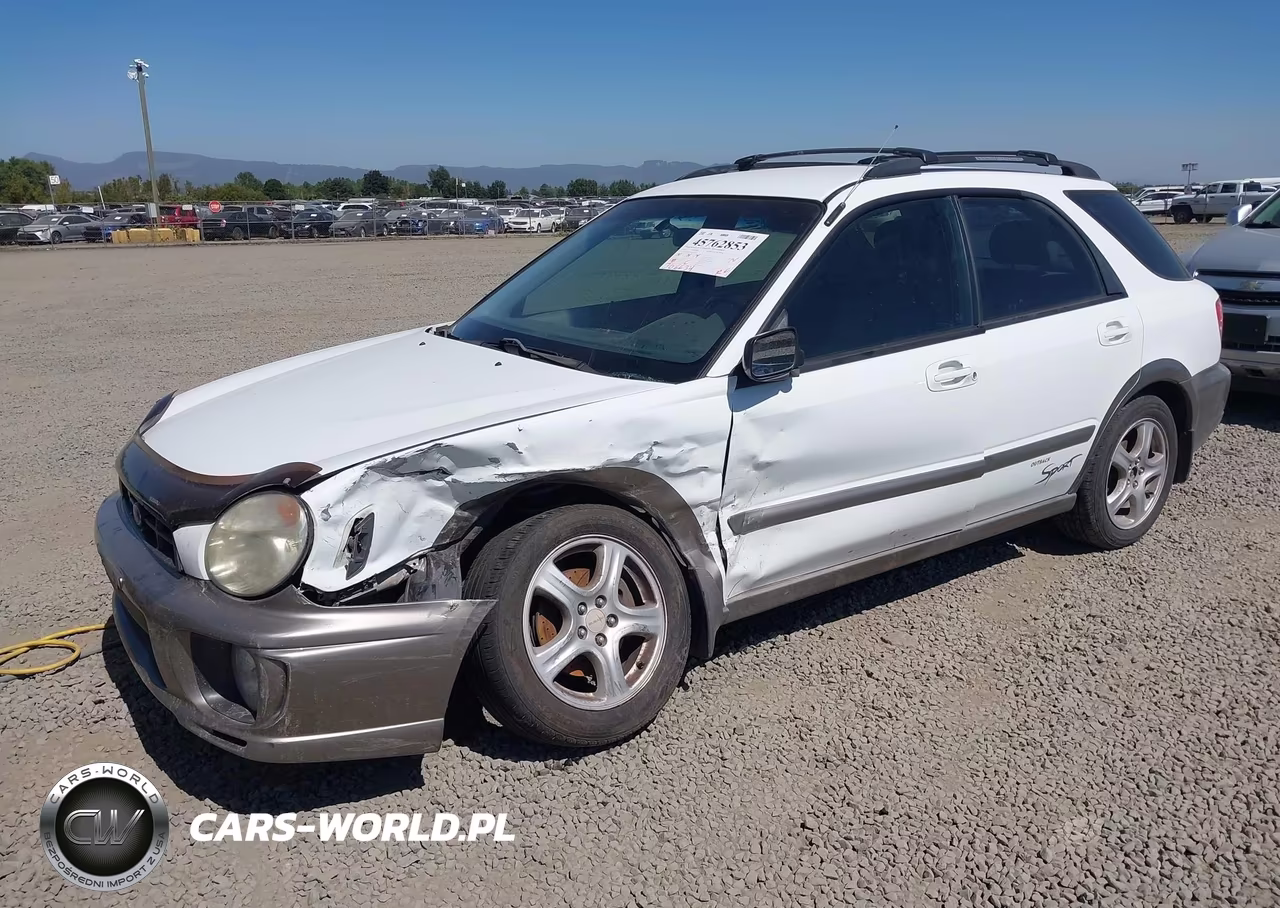 2002 Subaru Impreza Outback Sport VIN:JF1GG68522H821057 - 2
