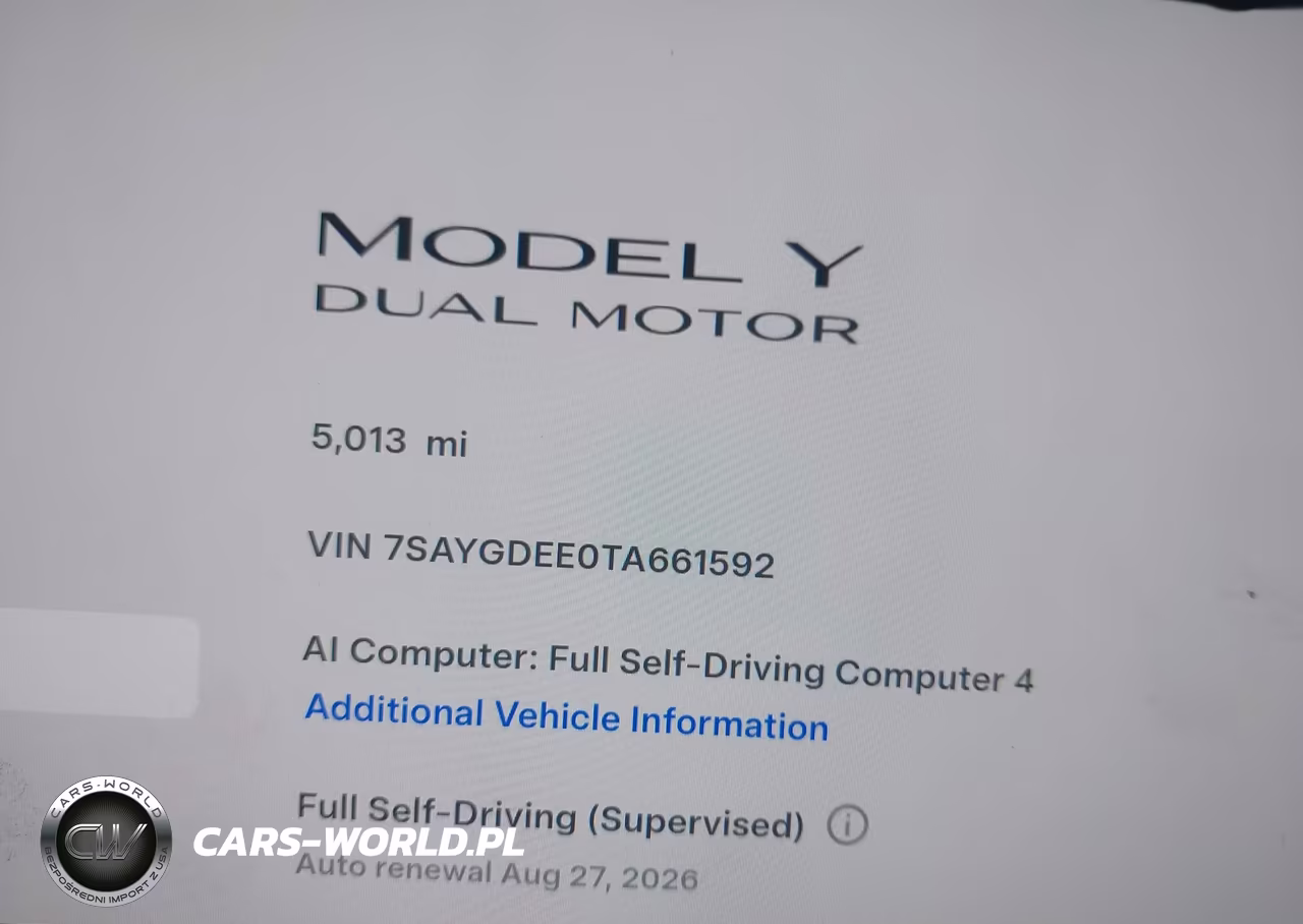 2026 Tesla Model Y All-Wheel Drive-Long Range Launch Series-Premium All-Wheel Drive VIN:7SAYGDEE0TA661592 - 7