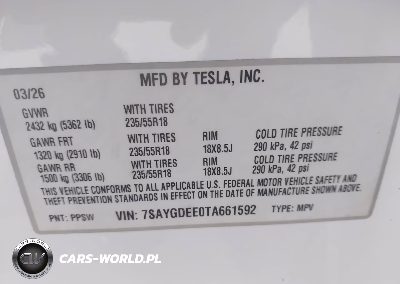 2026 Tesla Model Y All-Wheel Drive-Long Range Launch Series-Premium All-Wheel Drive VIN:7SAYGDEE0TA661592 - 9