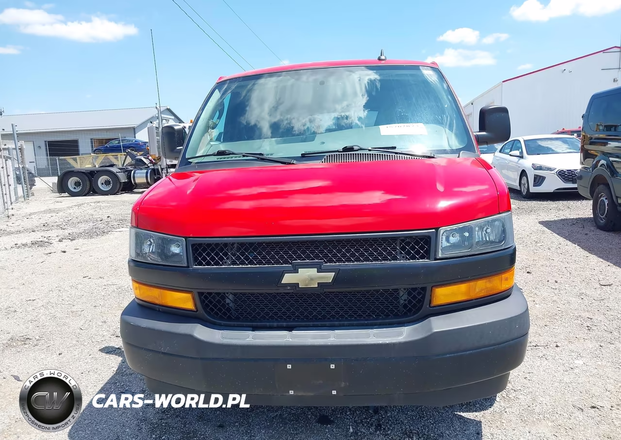 2021 Chevrolet Express Passenger Rwd 3500 Extended Wheelbase Ls VIN:1GAZGNFP5M1152417 - 13