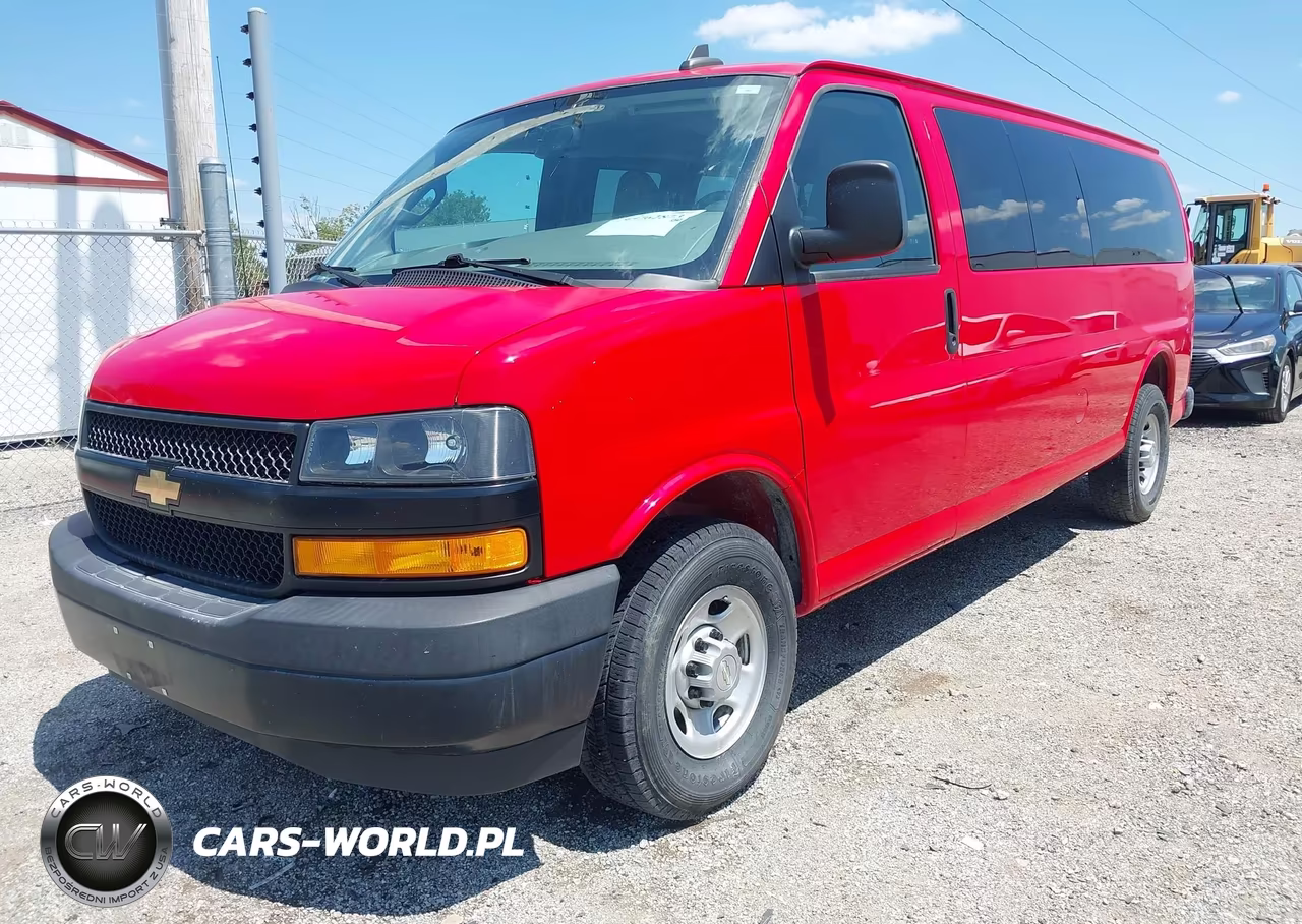 2021 Chevrolet Express Passenger Rwd 3500 Extended Wheelbase Ls VIN:1GAZGNFP5M1152417 - 2